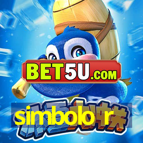 simbolo r